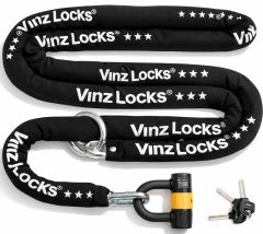 VINZ Kungur Scooter Lock ART3 - 200cm (fits through spoke wheel)